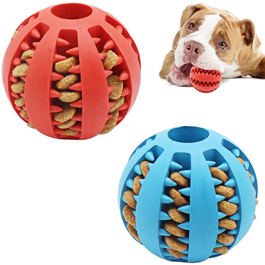 Rubber food ball